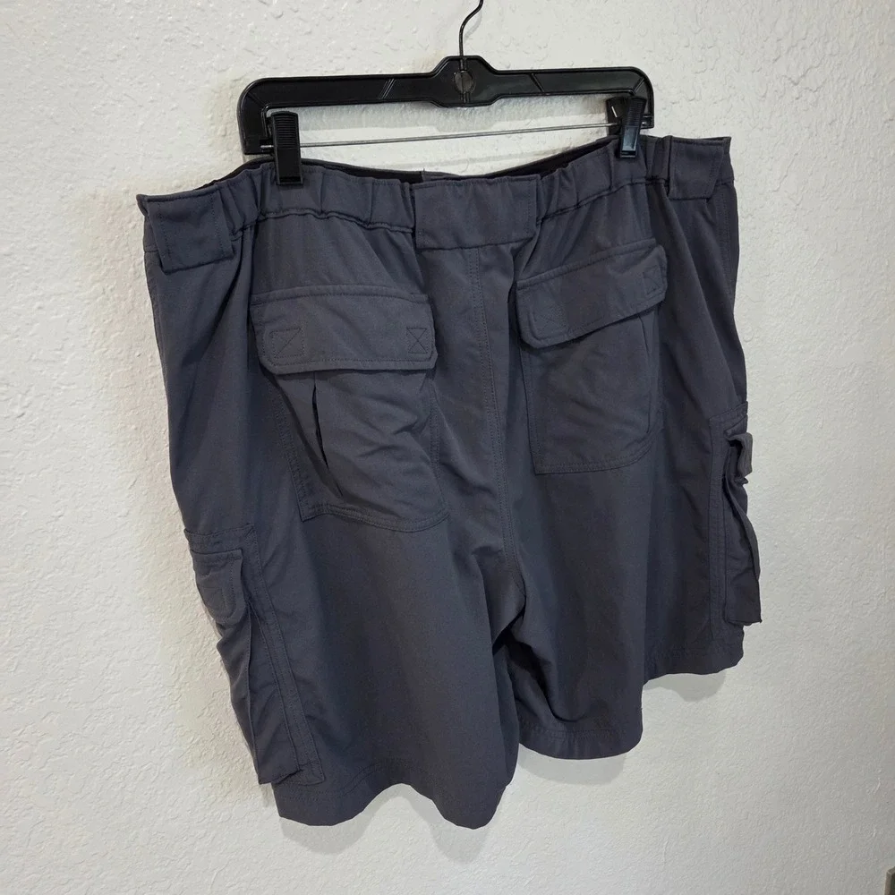 Duluth Trading Co Dry on the Fly Shorts Men's 2XL Gray 9